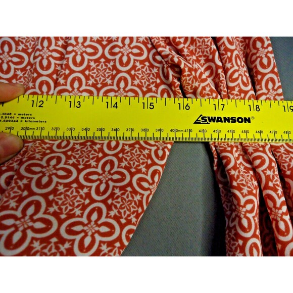 Lush Keyhole Cut Out Cross Body A Line Long Sleeve Dress Size XS Rose Geometric - Picture 9 of 14